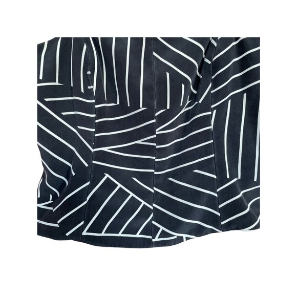 Gigi’s Closette Glenview Black & White Patterned Jacket & Corset - Picture 6 of 8